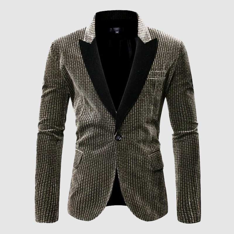 Elvis Plaid Blazer - necksoother