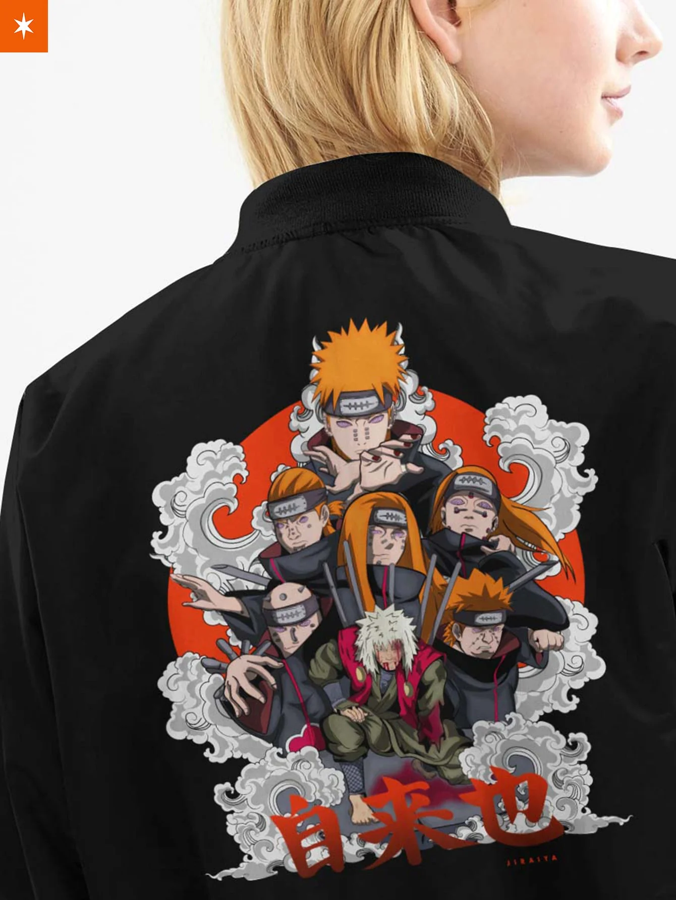 Jiraiya Pain Bomber Jacket - necksoother