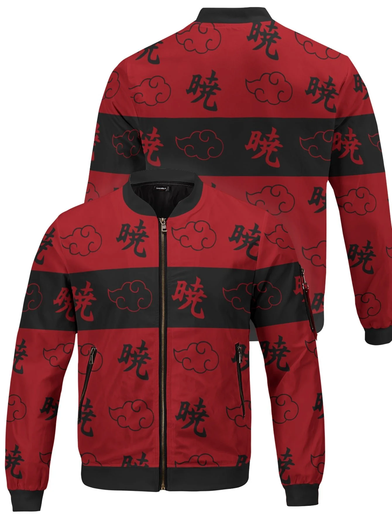 Scarlet Dawn Bomber Jacket - necksoother