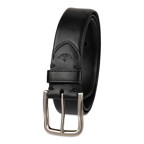 Dockers Men's Everyday Casual Belt with Classic Harness Buckle (Regular and Big & Tall Sizing) - necksoother