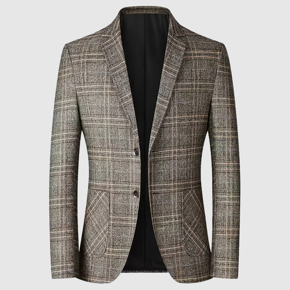 Aberdeen Plaid Blazer - necksoother