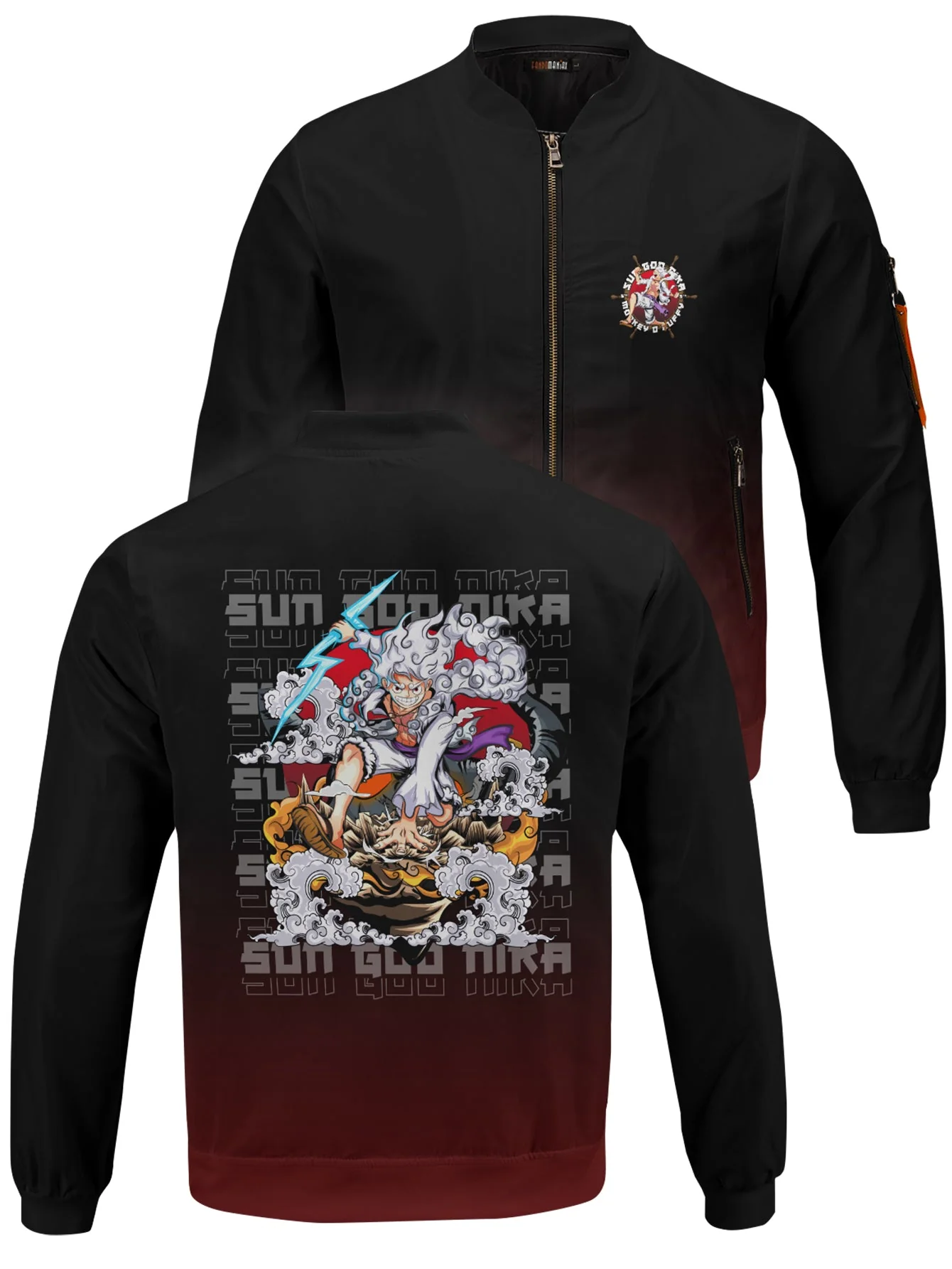 Sun God Nika Bomber Jacket - necksoother