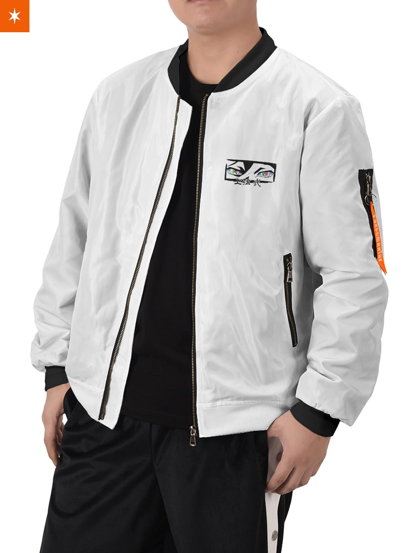 Doma B&W Bomber Jacket - necksoother