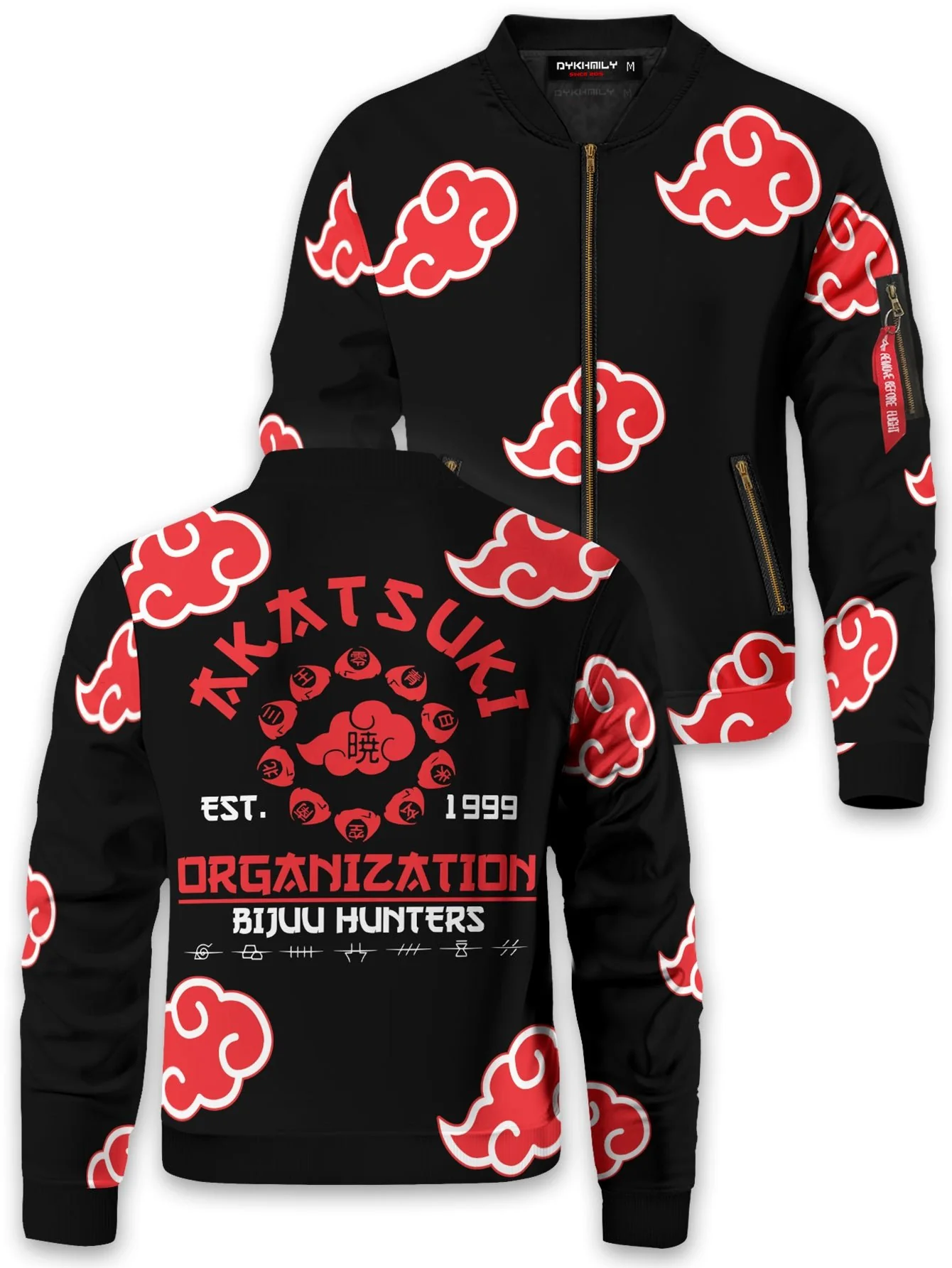 Bijuu Hunters Bomber Jacket - necksoother