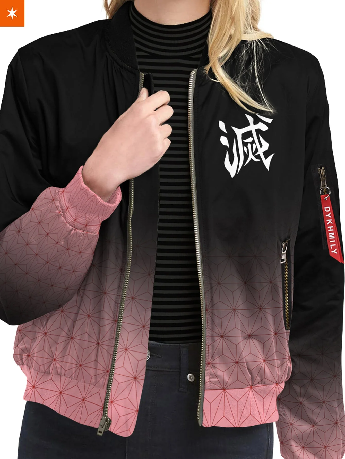 Nezuko Spirit Bomber Jacket - necksoother