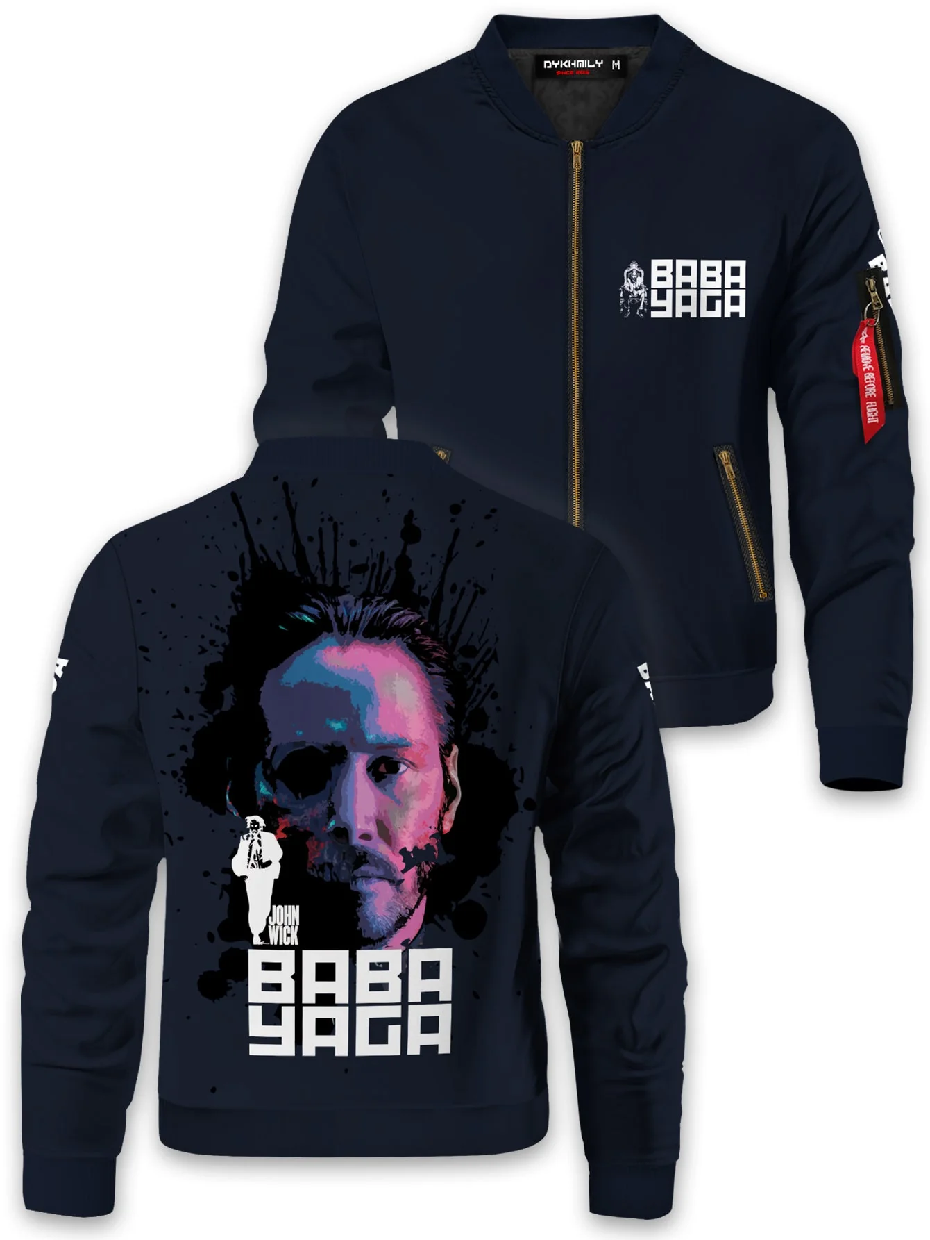 Baba Yaga Bomber Jacket - necksoother