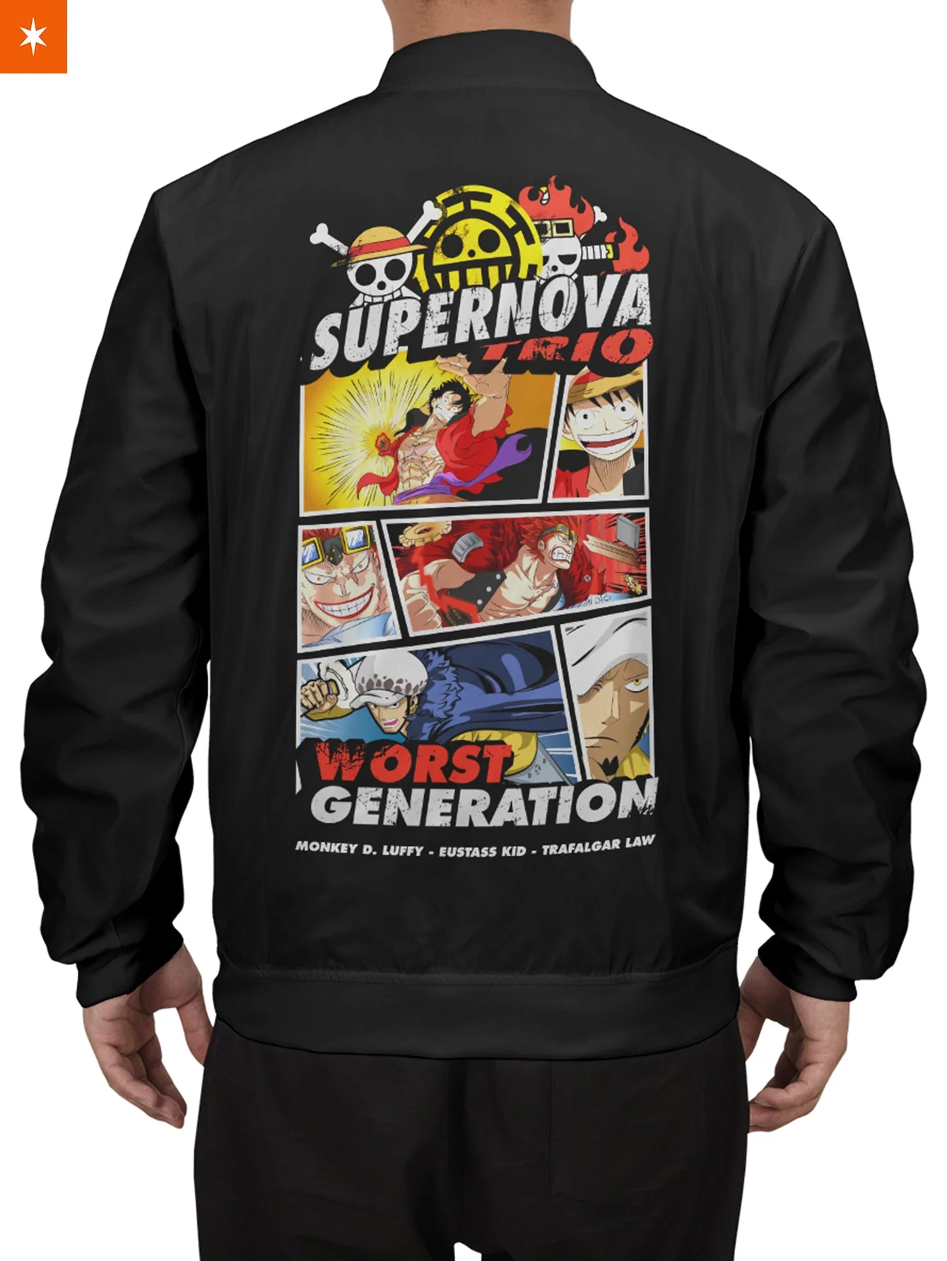 Super Trio Pirates Bomber Jacket - necksoother