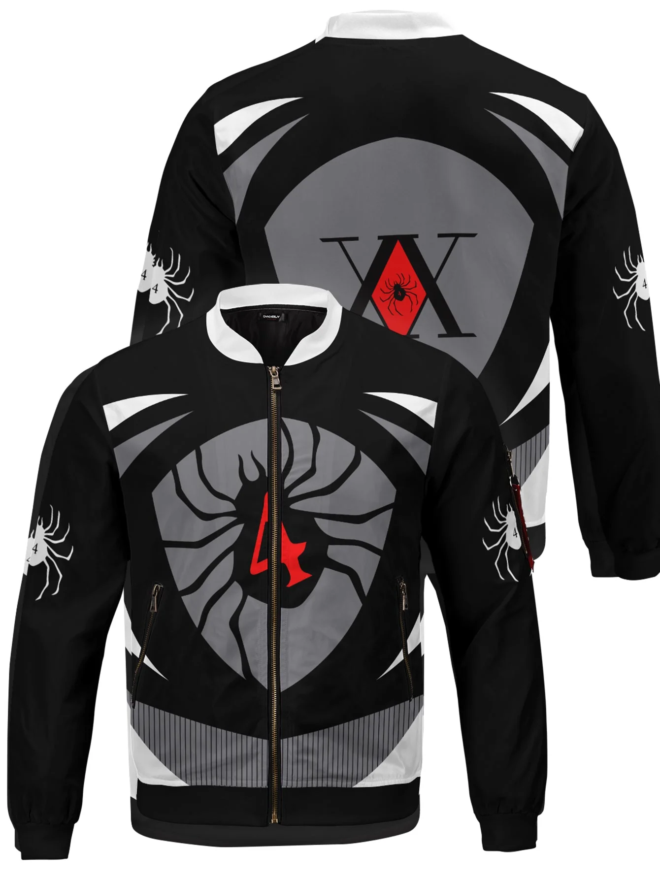 HxH Spider Bomber Jacket - necksoother