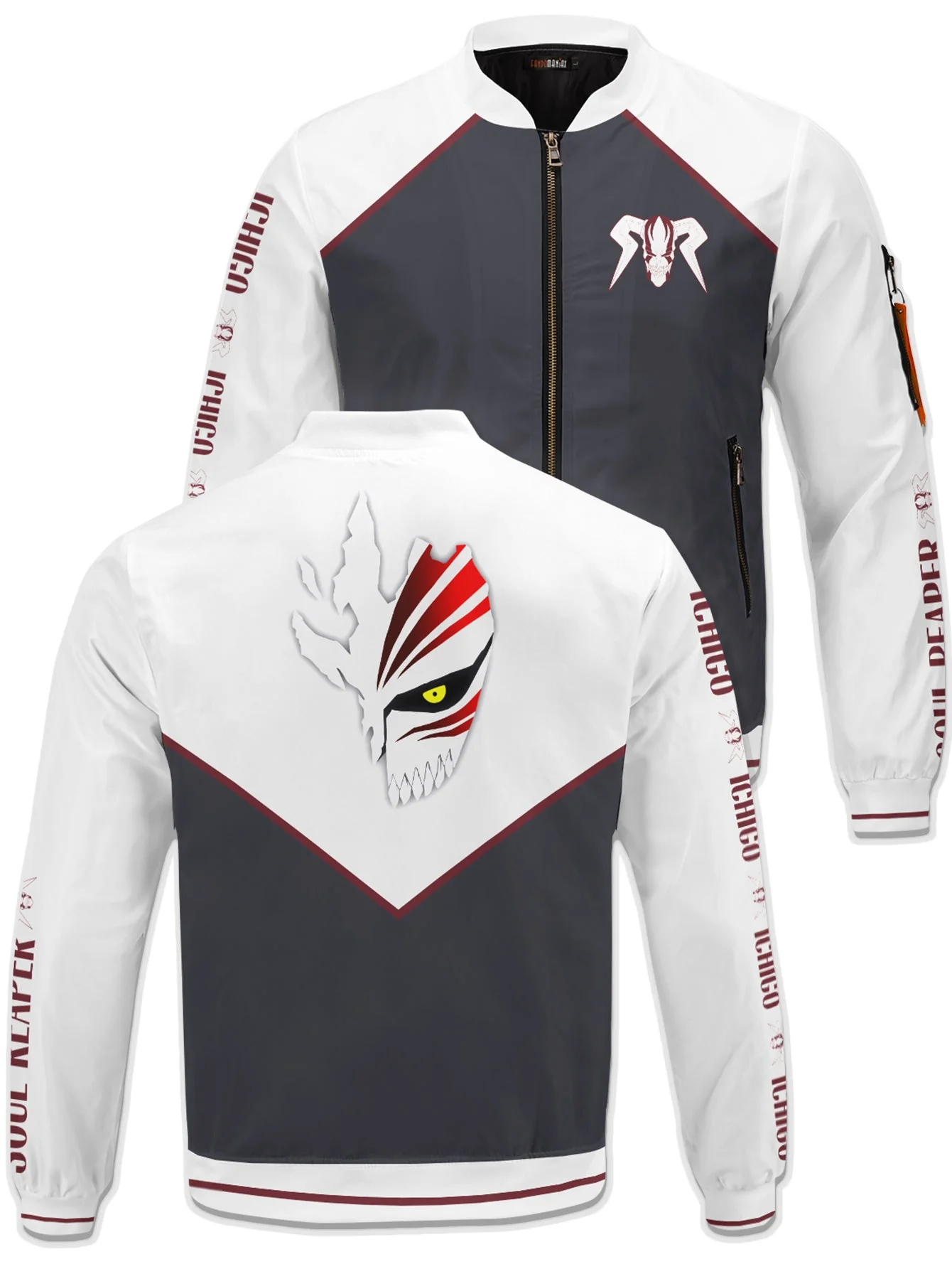 Ichigo Stylish Bomber Jacket - necksoother