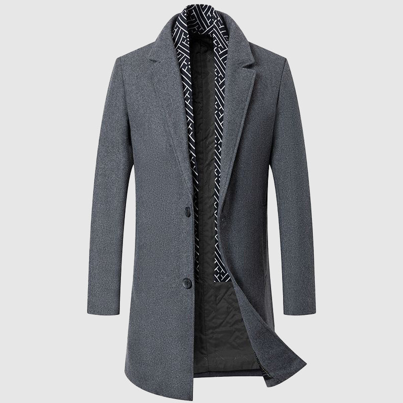 Wilson Taylor Prague Wool Coat - necksoother