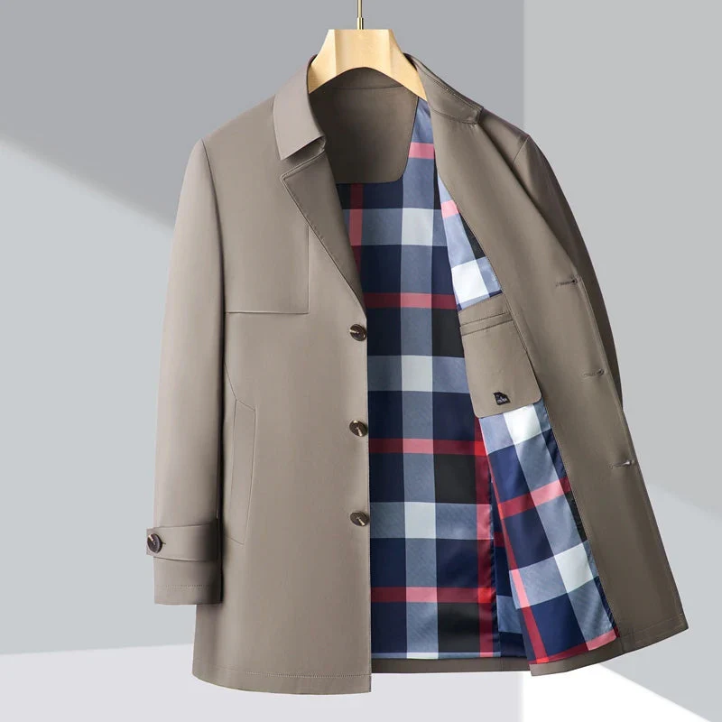 Gary Hollings Sleek Trench Coat - necksoother