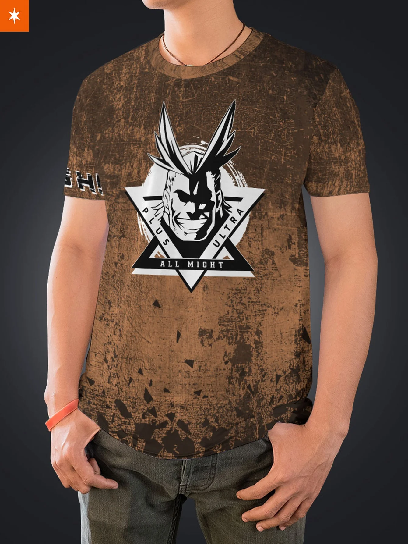 All Might Spirit Unisex T-Shirt - necksoother