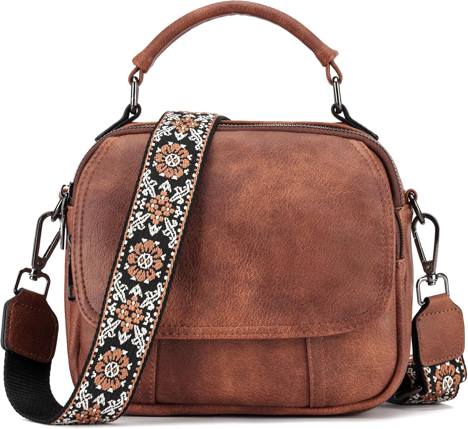 OPAGE Small Crossbody Bags for Women Trendy. Soft PU Leather Womens Crossbody Purse Shoulder Handbags - necksoother