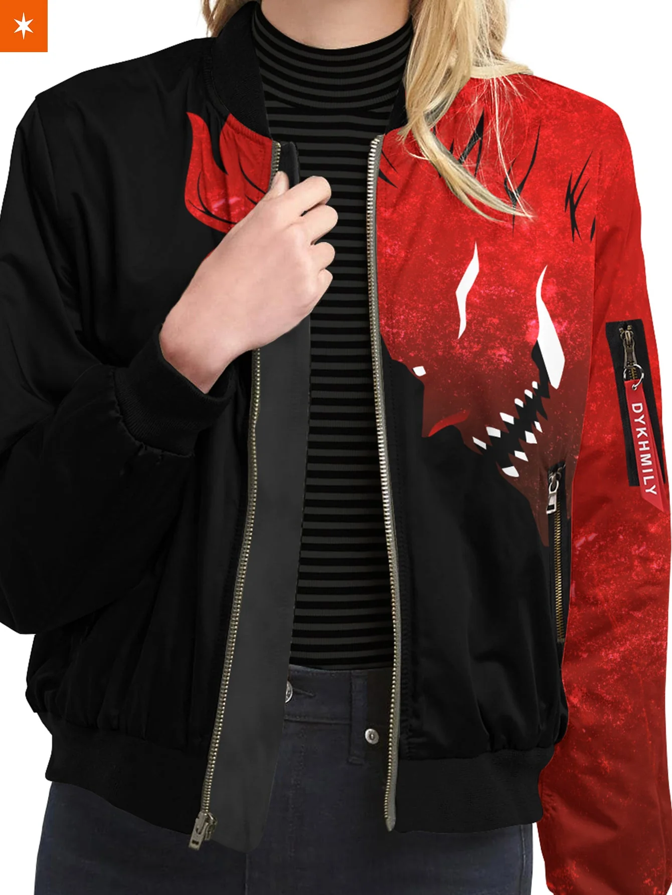 Asta Demon Bomber Jacket - necksoother