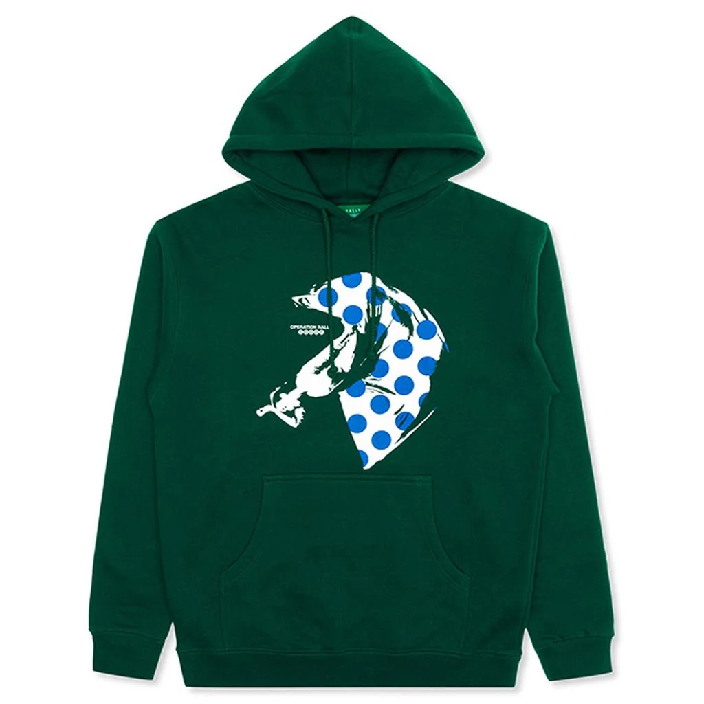 Flipped Hoodie - Forest Green - necksoother
