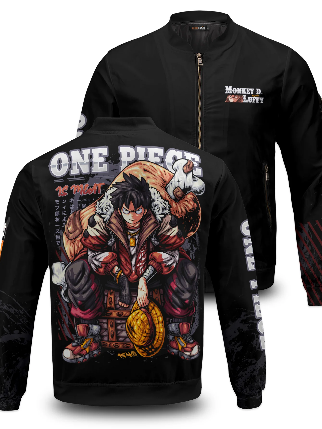 Luffy Hype Bomber Jacket - necksoother