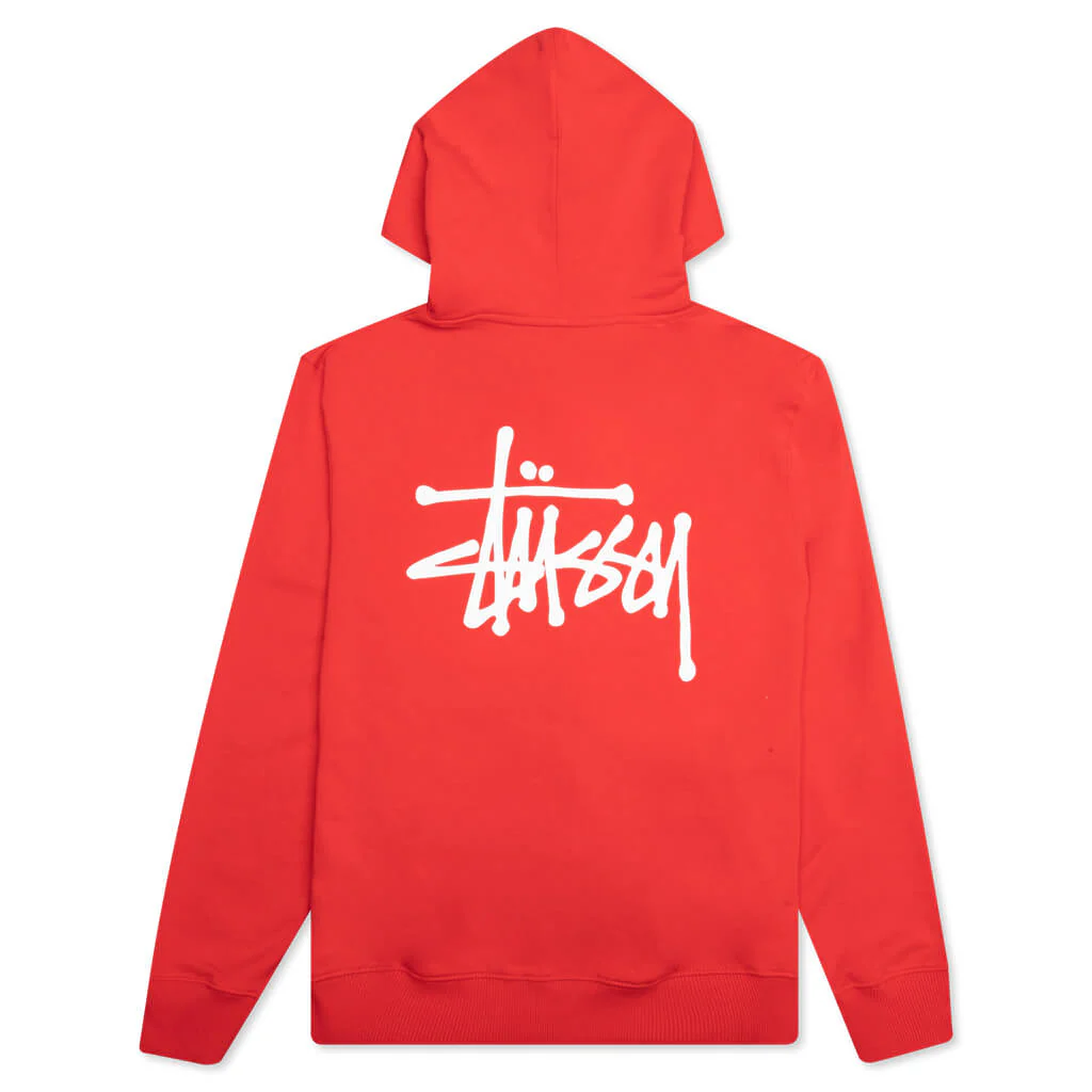 Basic Hoodie - Red - necksoother