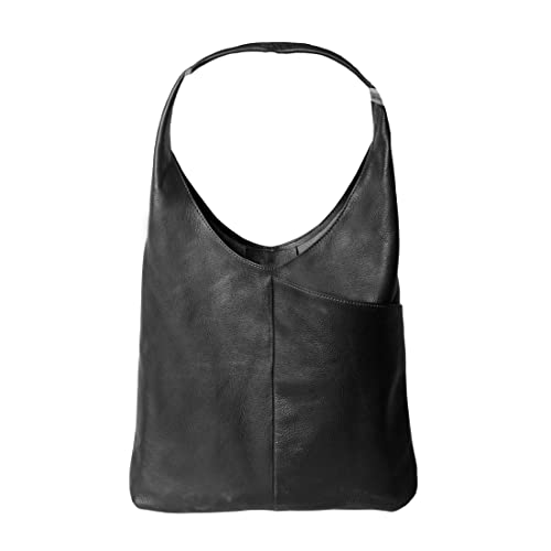 Leather Tote Bag for Women Ladies Purse Travel Shopping Bag Hobo Carry Shoulder Bag Multipurpose Handbag by KPL - necksoother