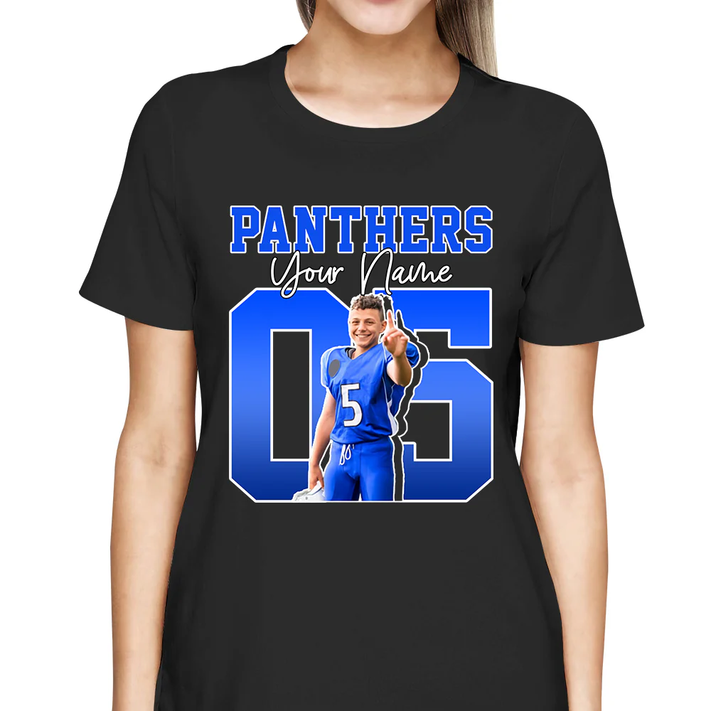 Game Day Football Personalized Shirt Custom Your Photo Gift For Football Player K1702 - necksoother