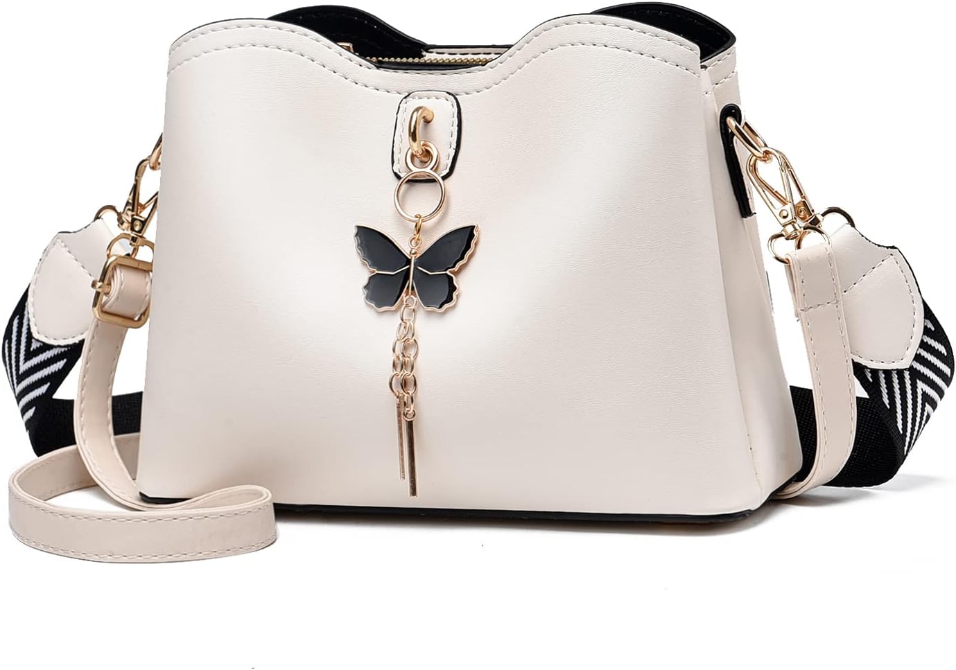 Xiaoyu Small Crossbody Bags for Women Fashion Purses for Teenage Girls Lightweight Handbags Shoulder Bag - necksoother