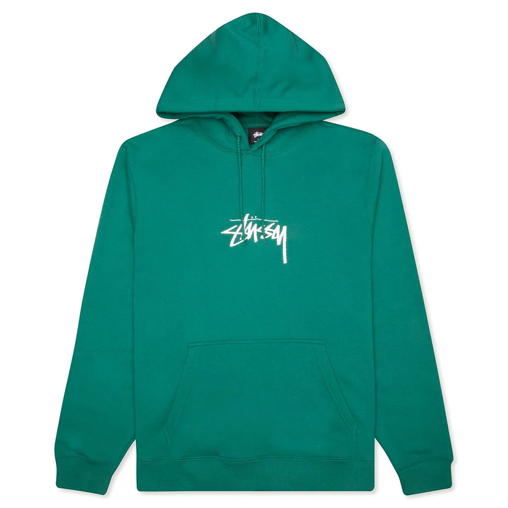 Stock Logo App. Hoodie - Dark Green - necksoother
