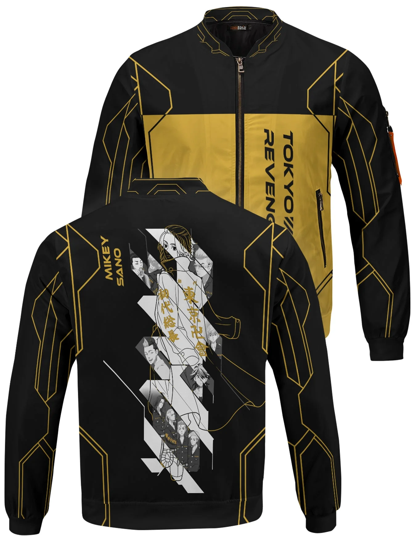 TR Fragment Bomber Jacket - necksoother