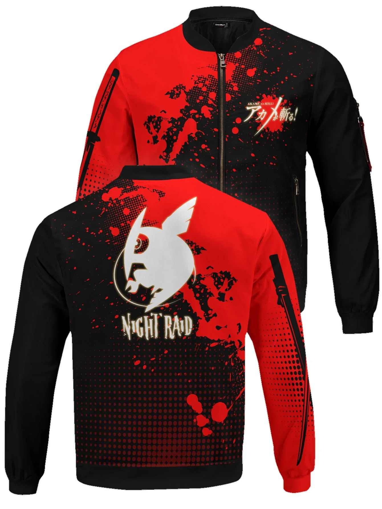 Akame Ga Kill Bomber Jacket - necksoother