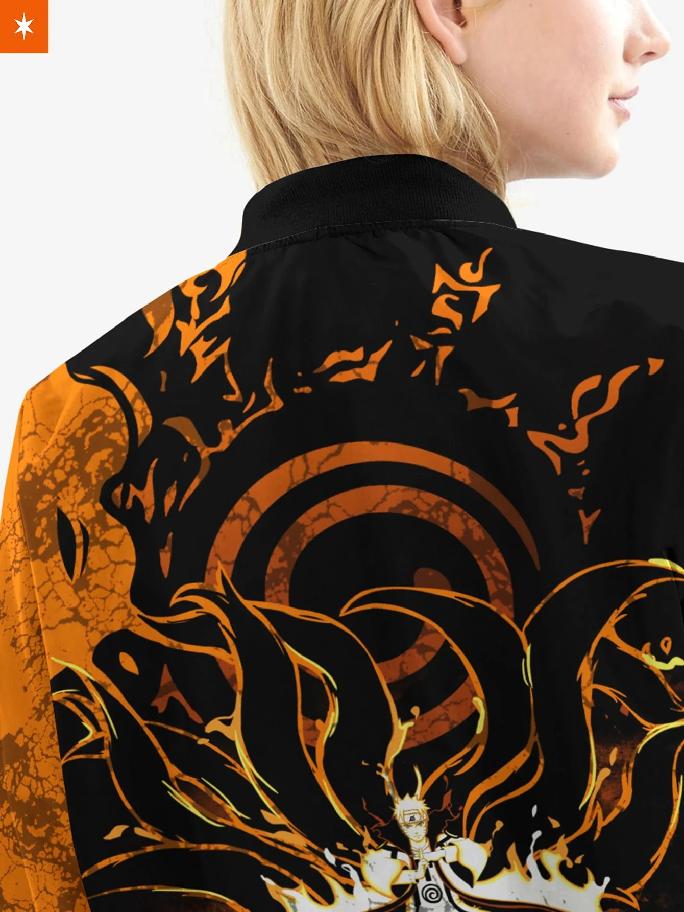 Nine Tails Mode Bomber Jacket - necksoother