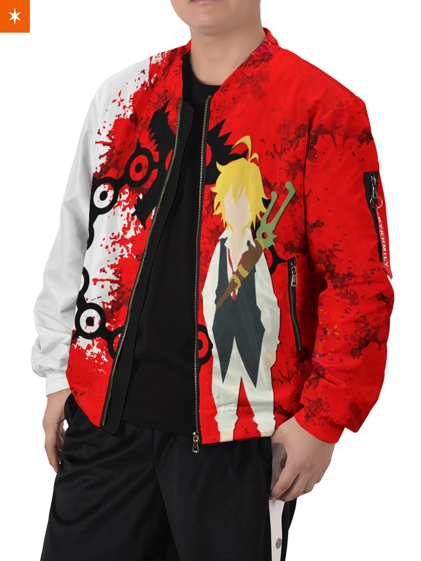 Sin of Wrath Bomber Jacket - necksoother