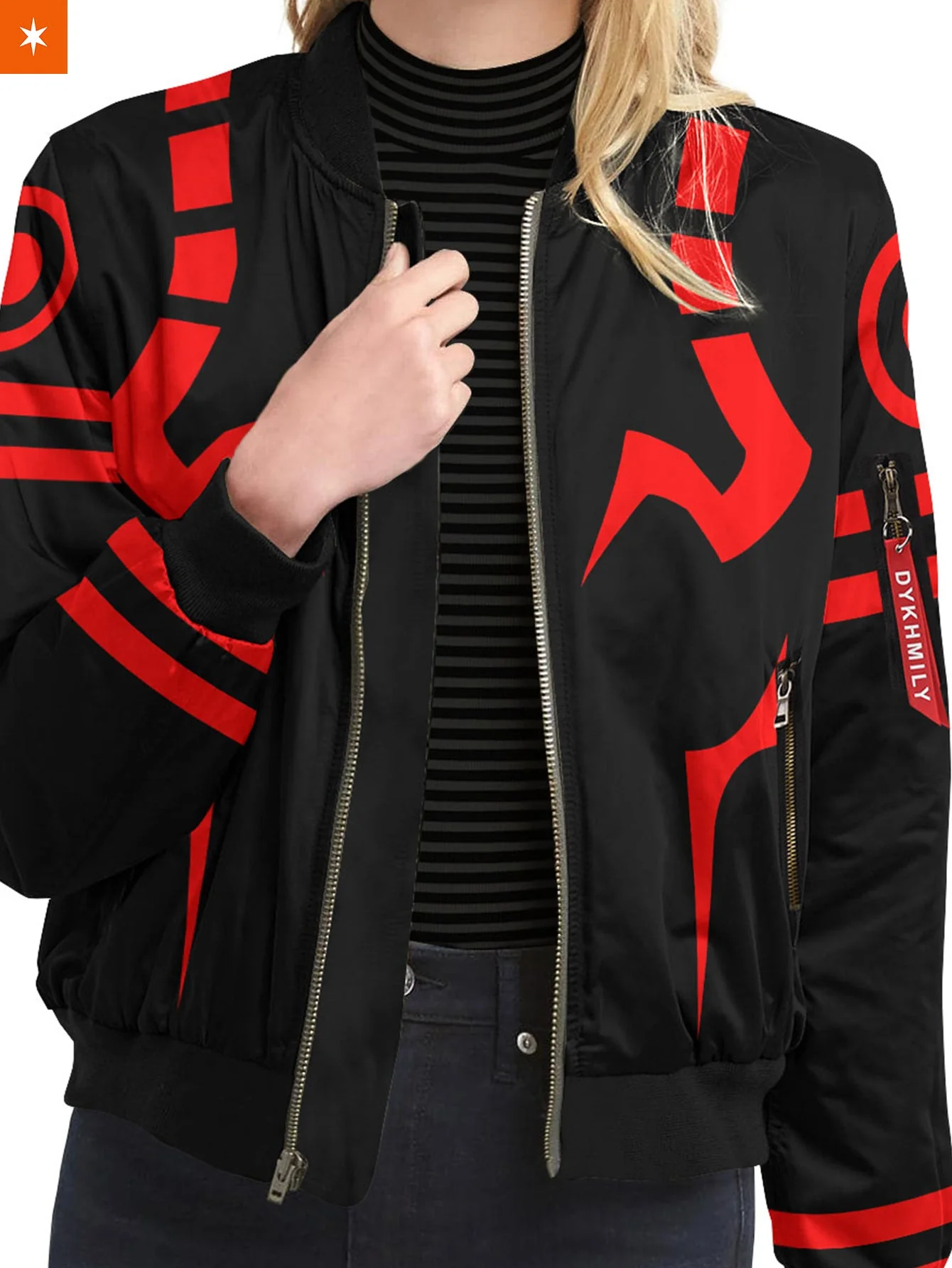 Sukuna V2 Bomber Jacket - necksoother