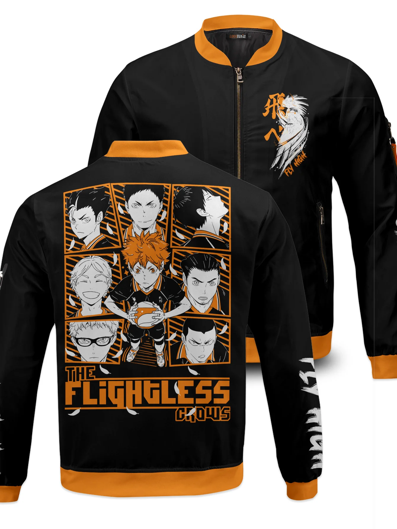 The Crows Bomber Jacket - necksoother