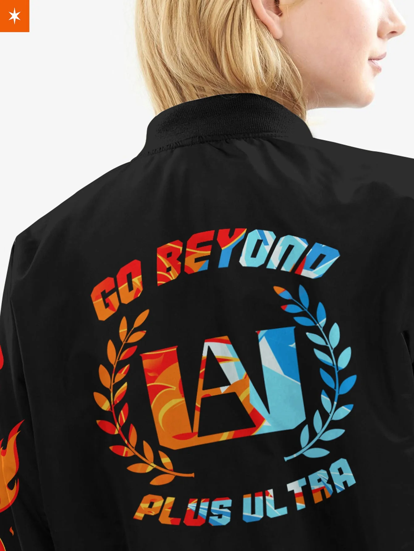 Shoto Fire Ice Bomber Jacket - necksoother