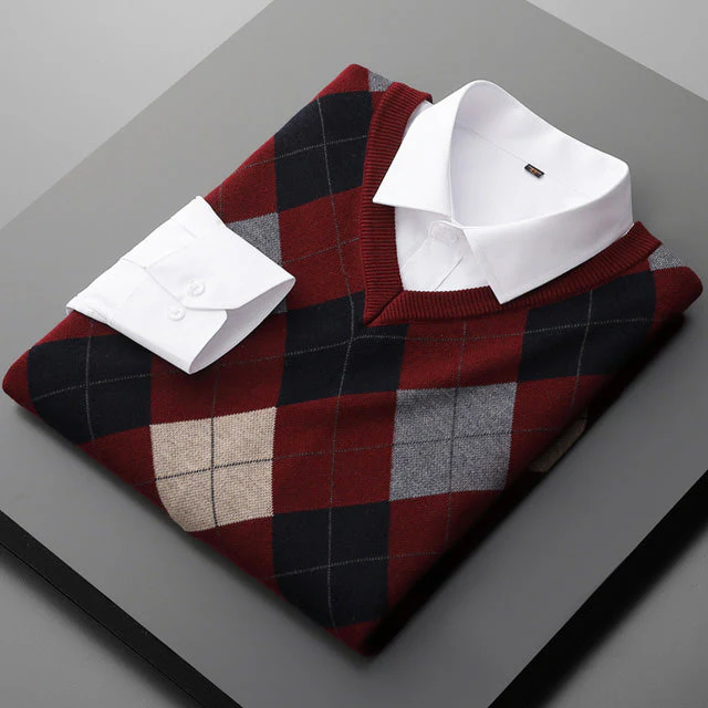 Harvard Classic Knit Vest - necksoother