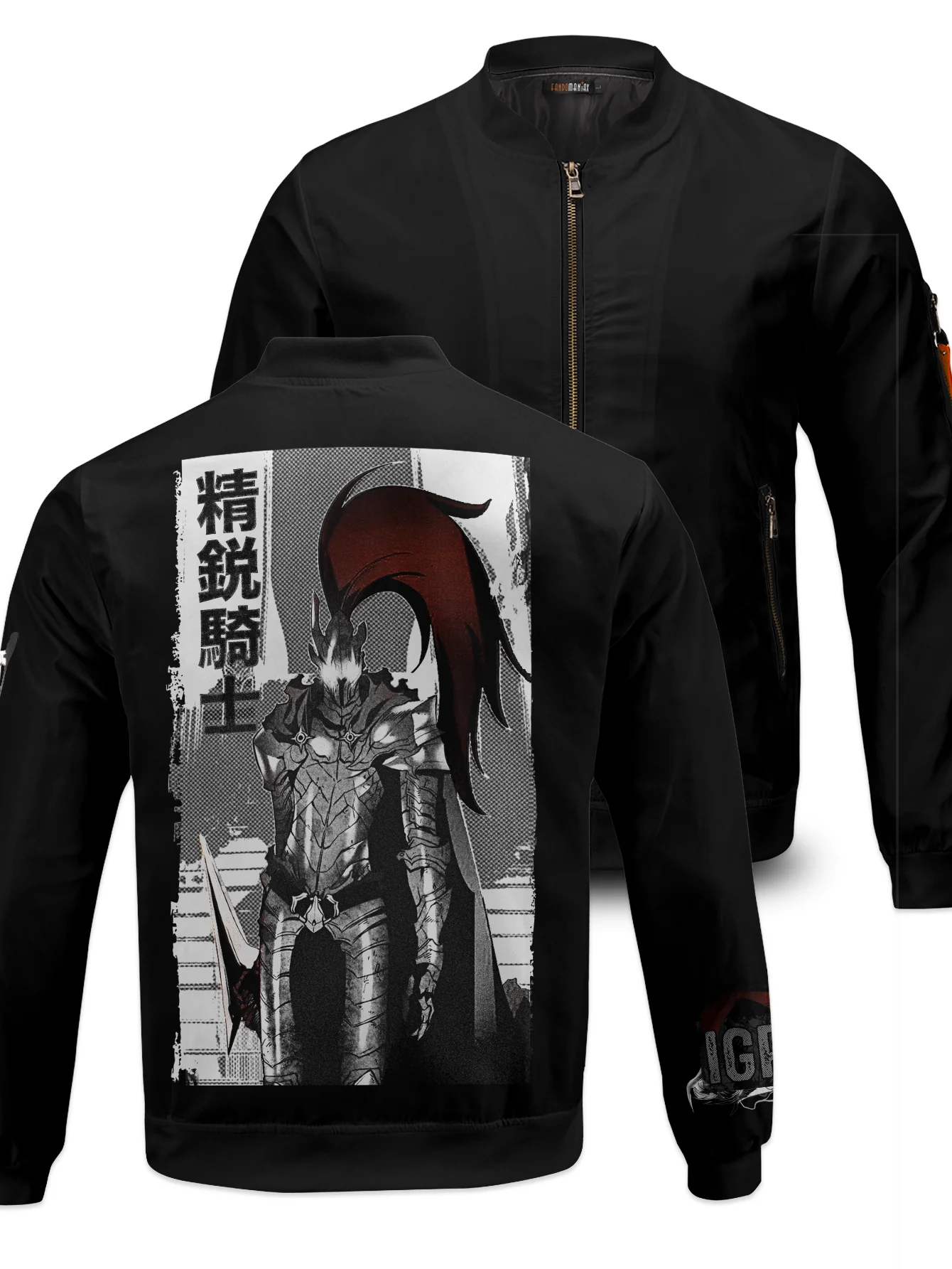 Red Knight Bomber Jacket - necksoother