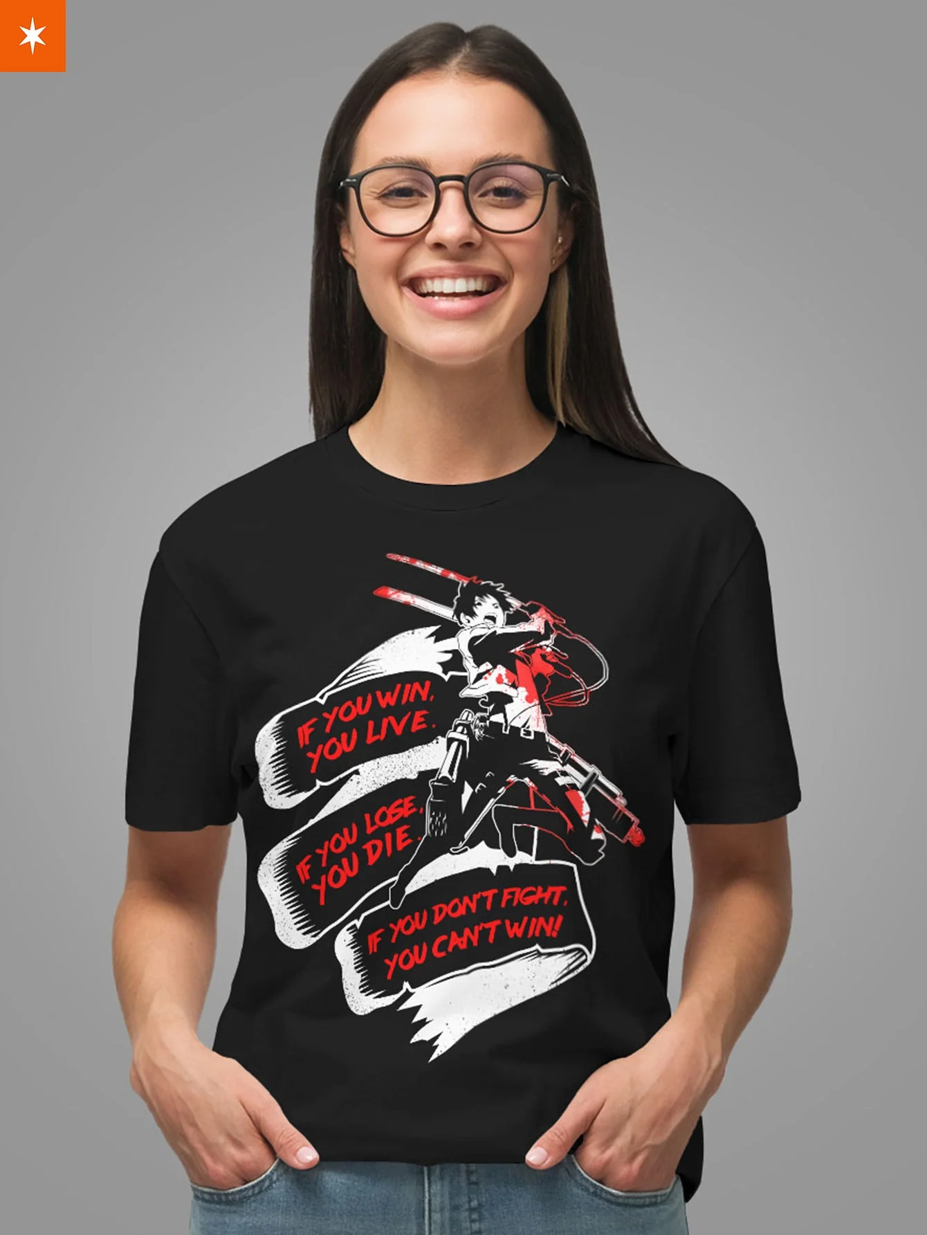 Eren Fight Unisex T-Shirt - necksoother
