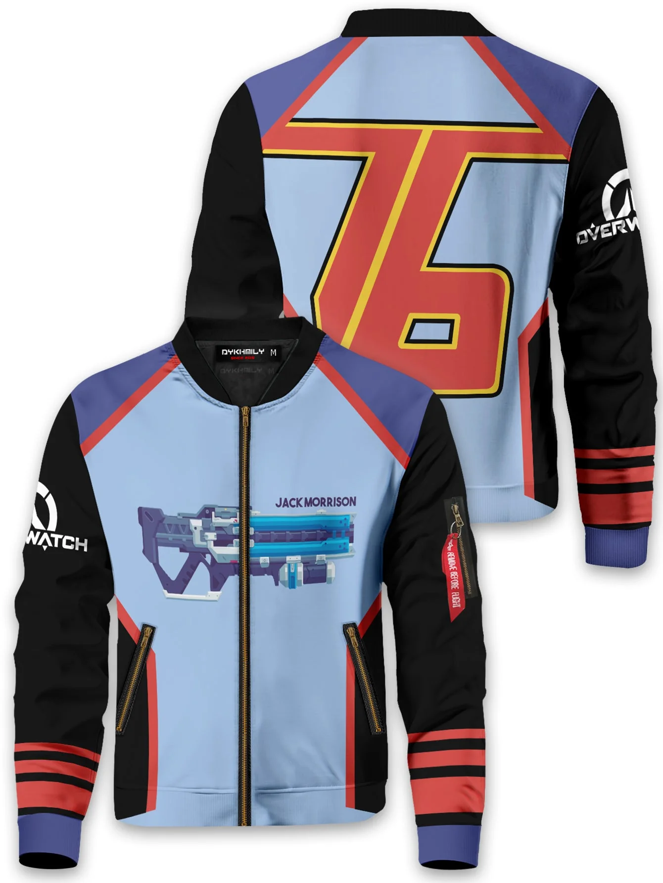Hero Soldier 76 Bomber Jacket - necksoother
