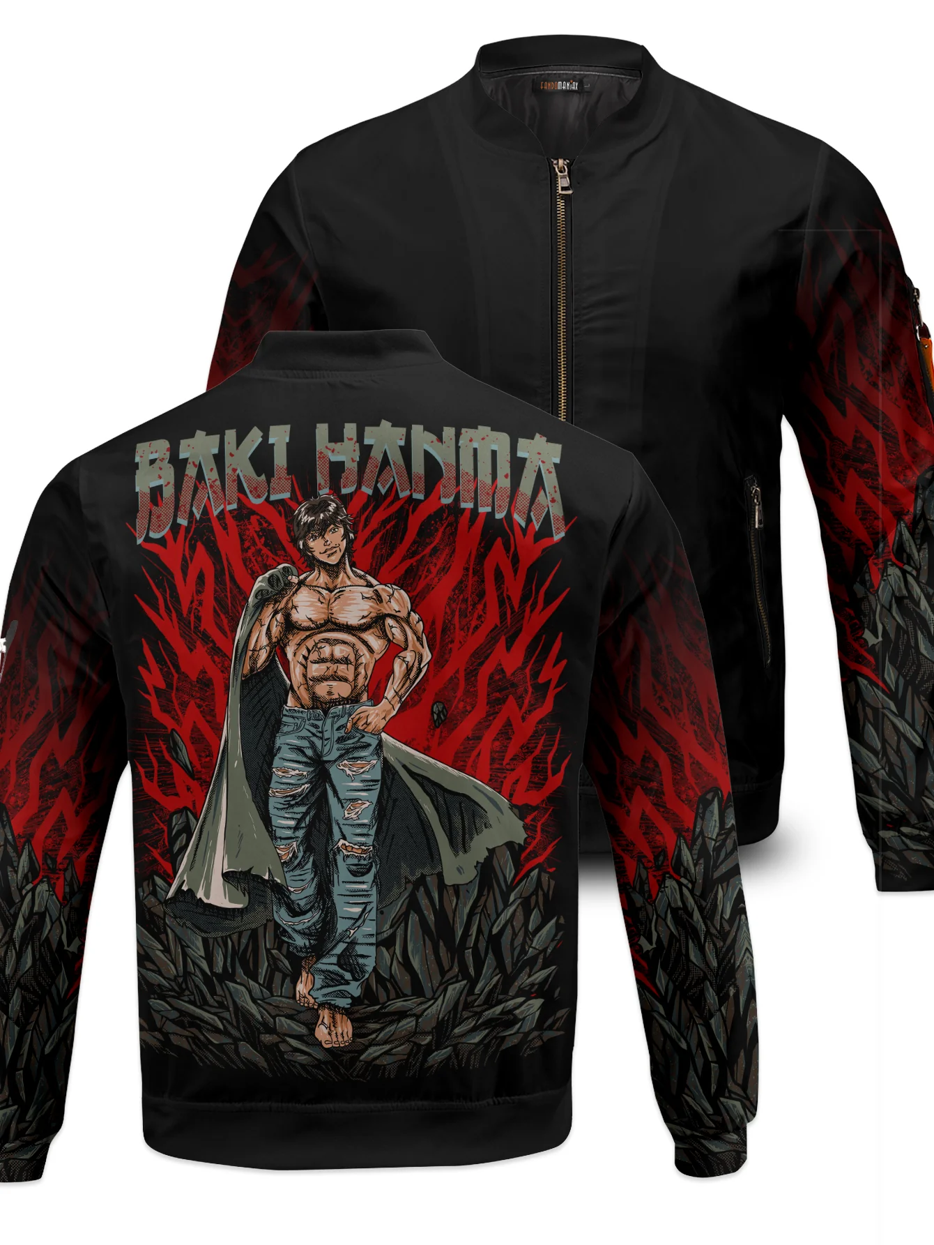 Baki Hanma Bomber Jacket - necksoother