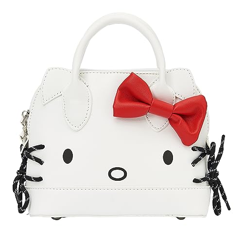 Women's Leather Crossbody Purse Handbag. Small Fashion Shoulder Bag with Bow. Girls Cute Gifts - necksoother