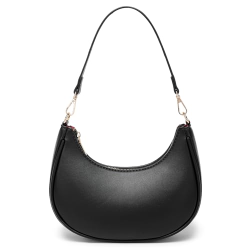 Shoulder Bags for Women. Cute Hobo Tote Handbag Mini Clutch Purse with Zipper Closure - necksoother