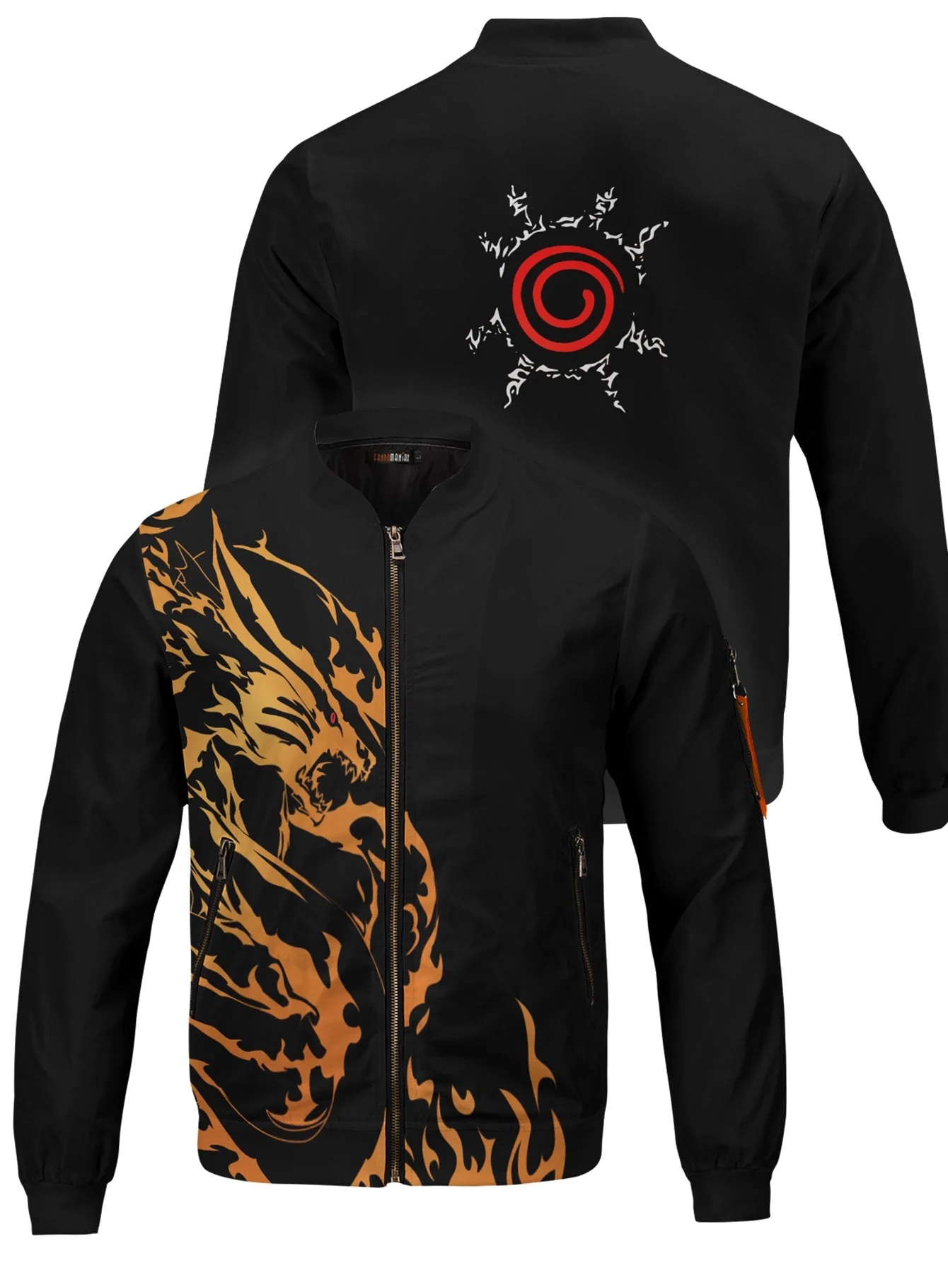 Kurama Semblance Bomber Jacket - necksoother
