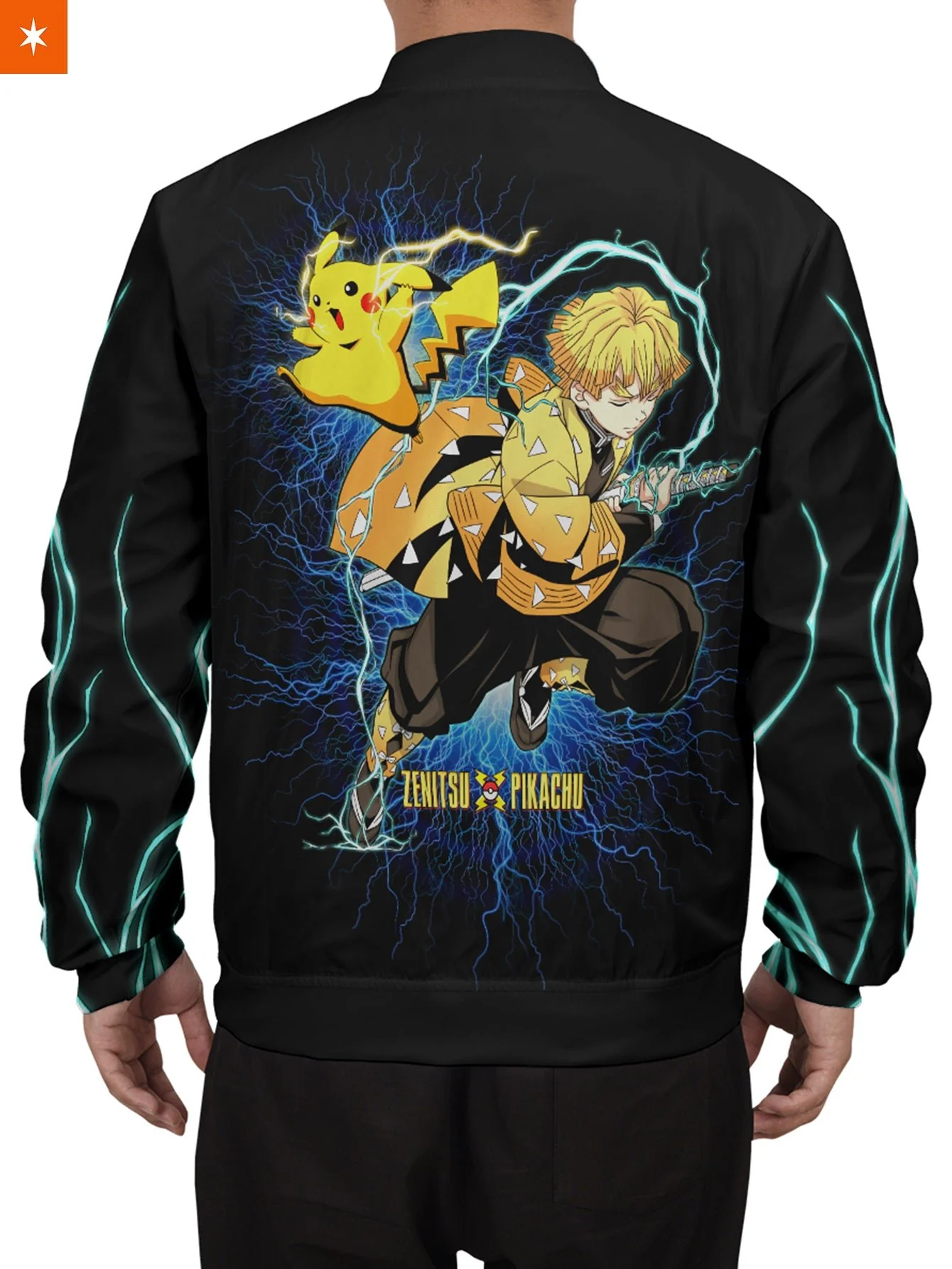 Zenitsu Collab Bomber Jacket - necksoother