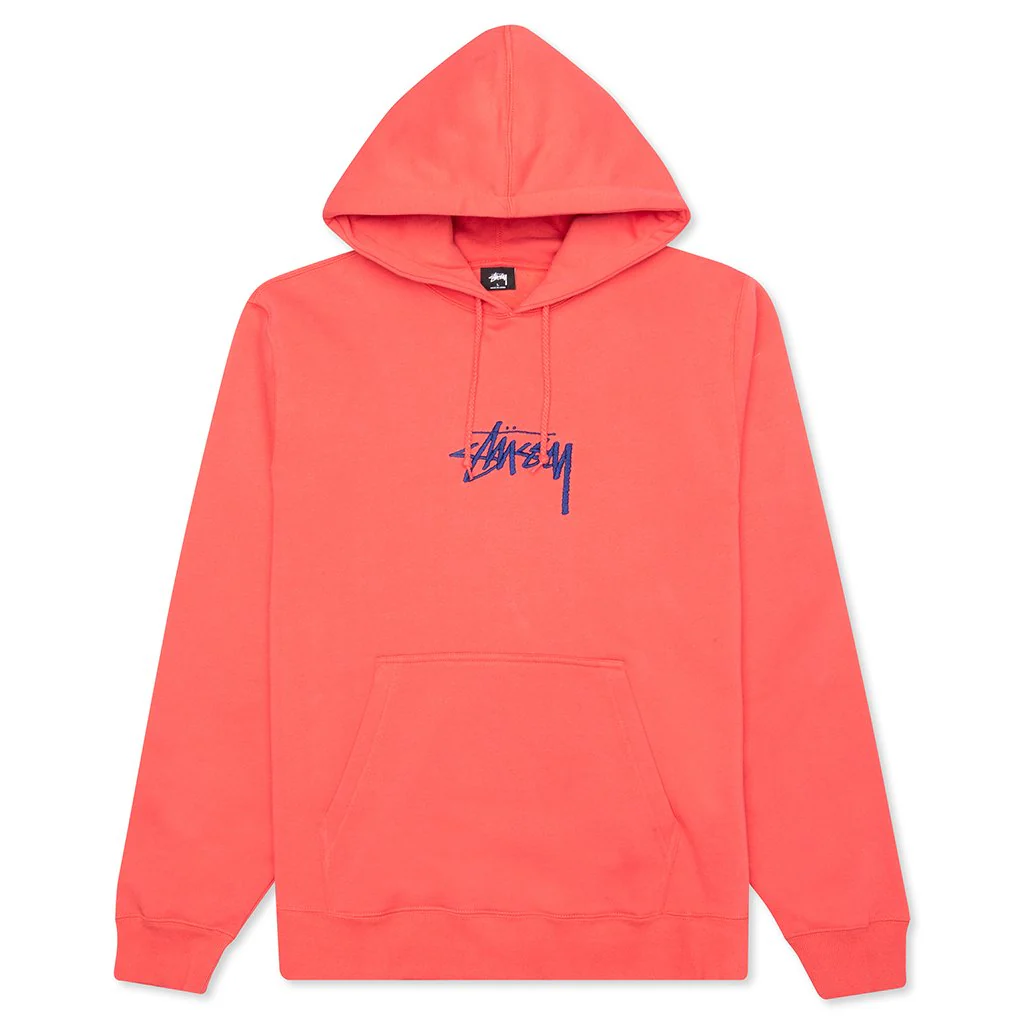 Stock Logo App. Hoodie - Pale Red - necksoother