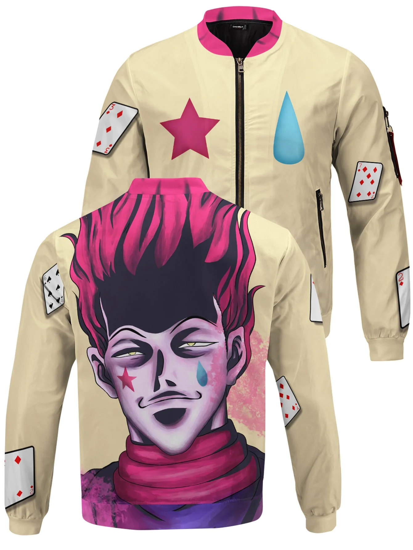 Hisoka Bomber Jacket - necksoother