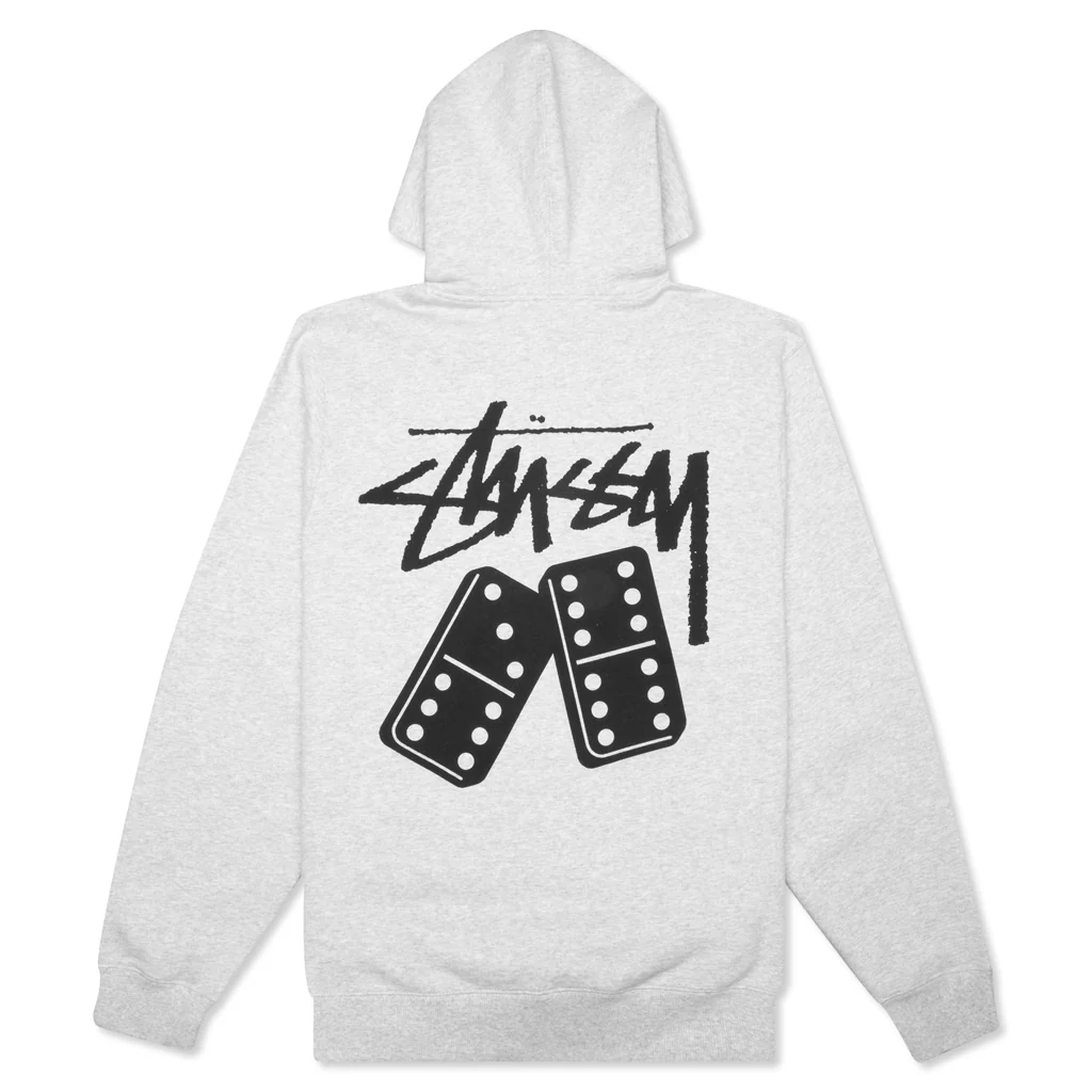Dominoes Hoodie - Ash - necksoother