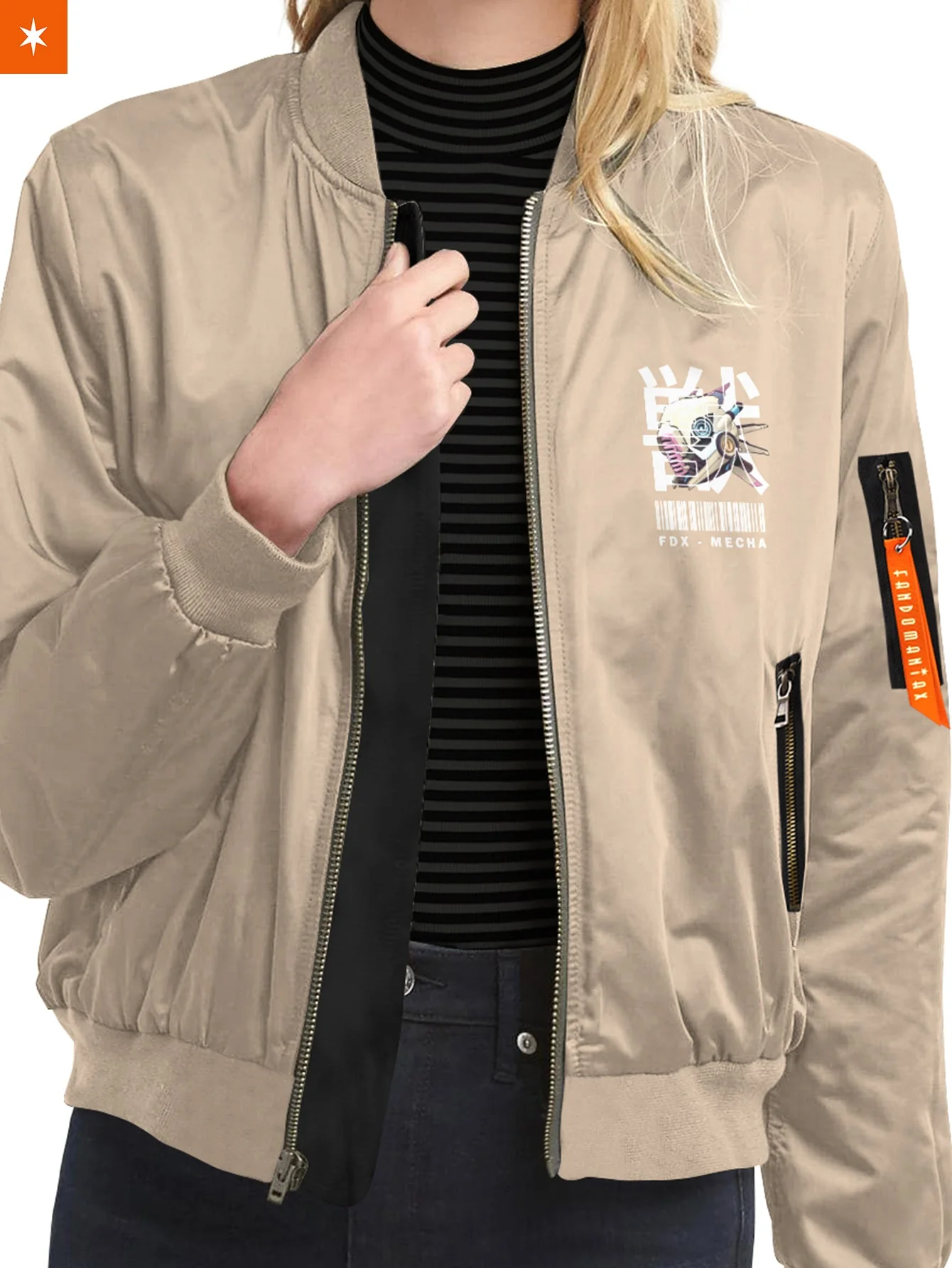 Mecha Inosuke Bomber Jacket - necksoother