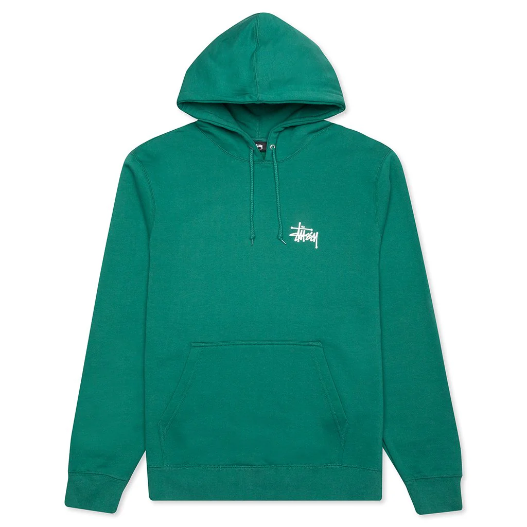 Basic Hoodie - Dark Green - necksoother