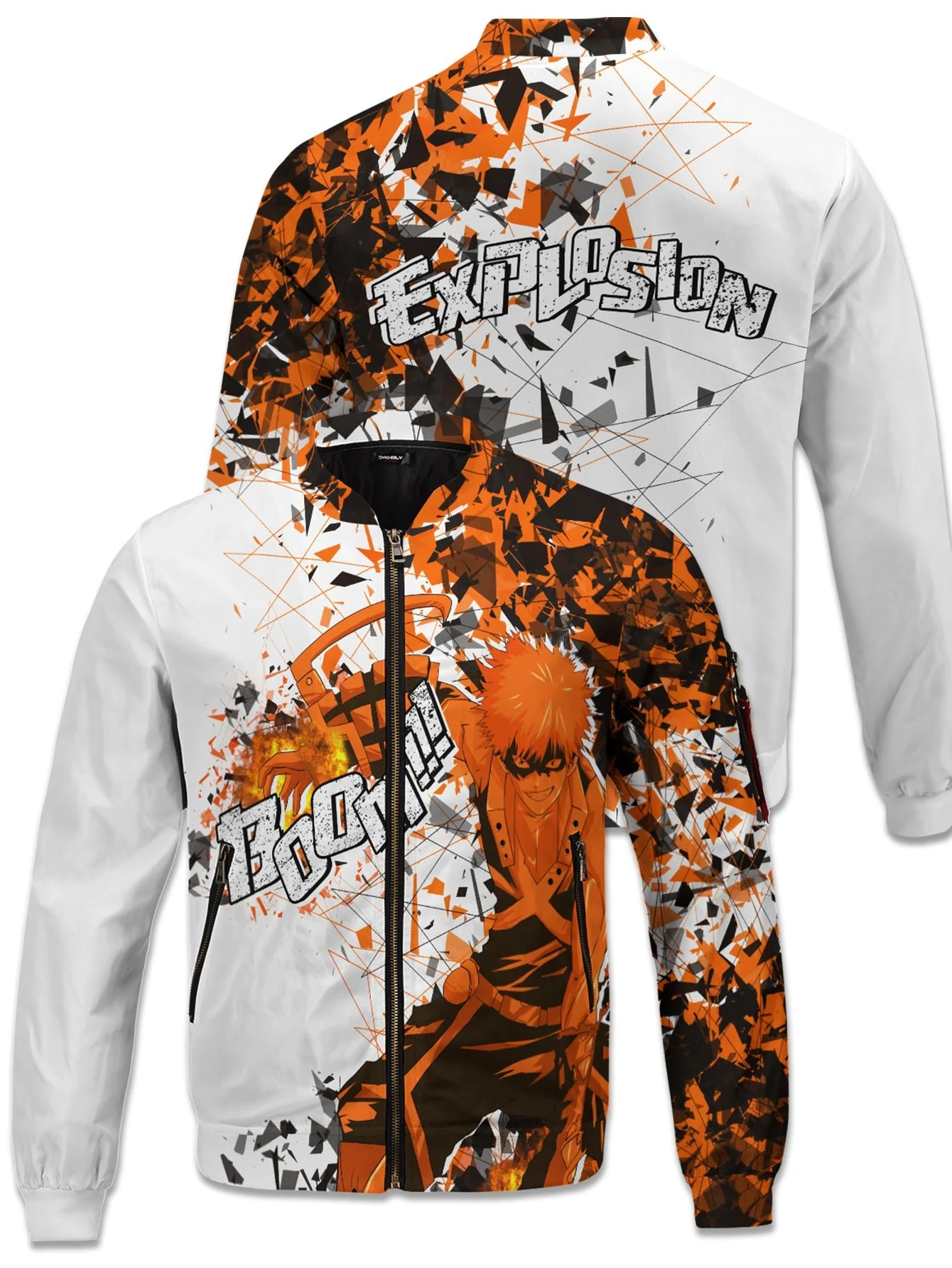 MHA Hero Bakugo Bomber Jacket - necksoother
