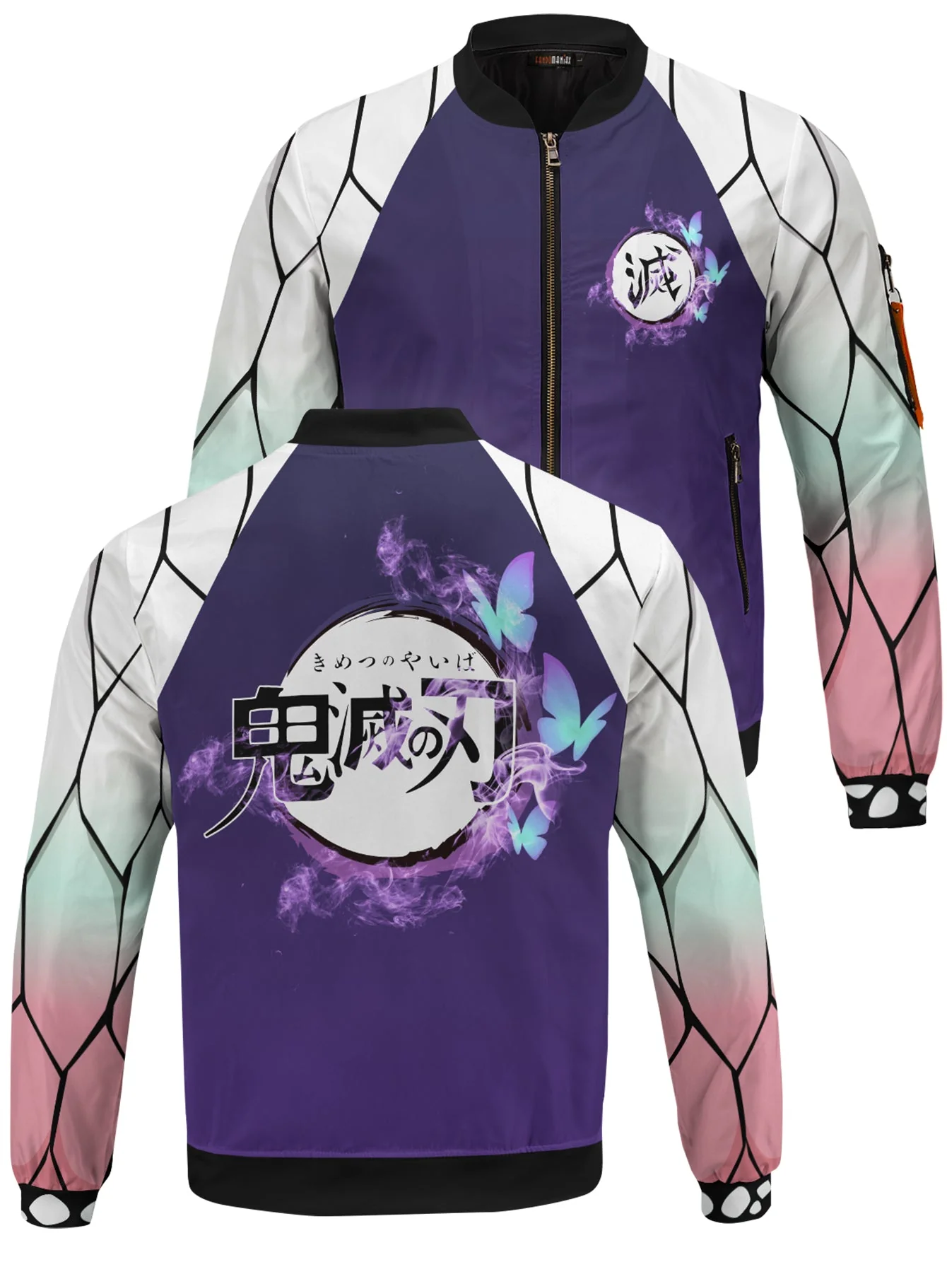 Shinobu Jersey Bomber Jacket - necksoother