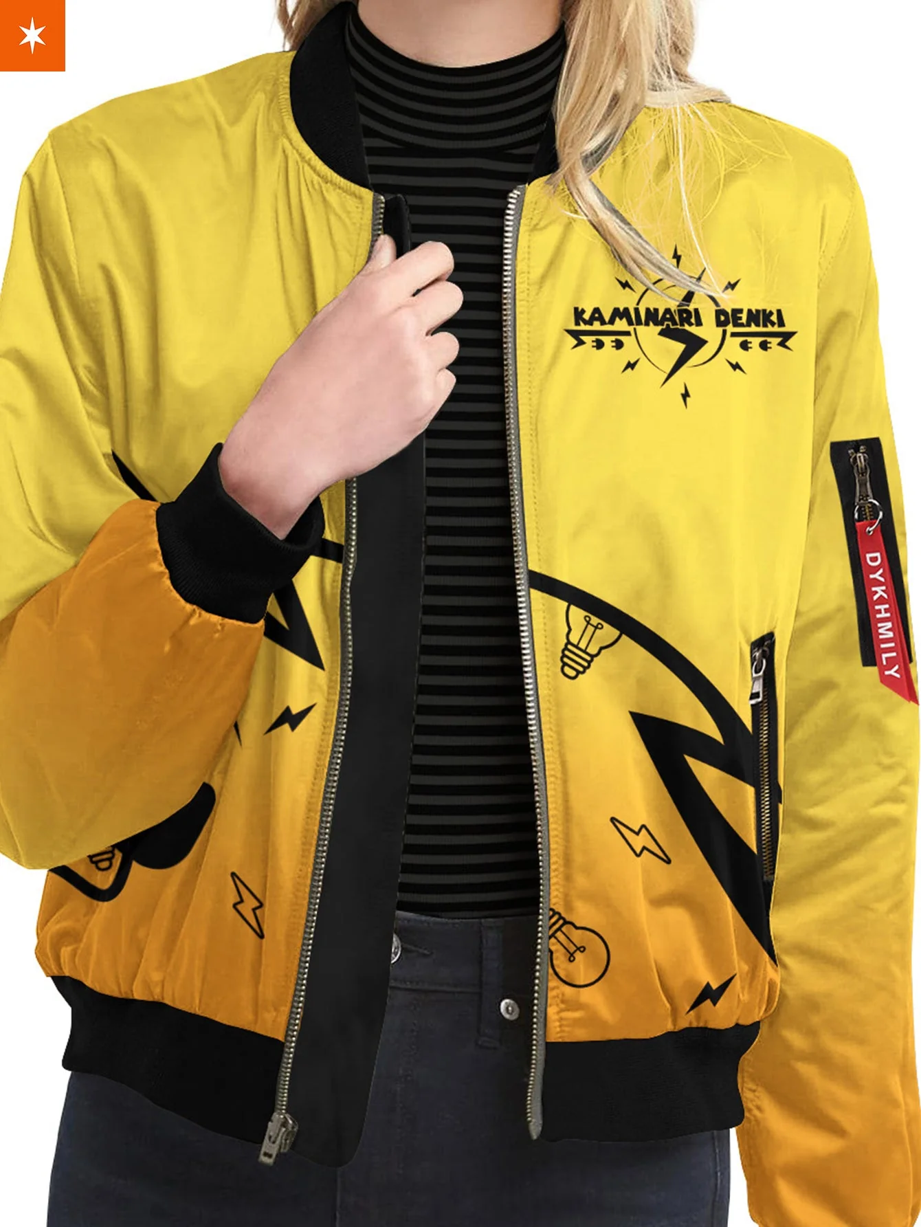 Denki Spirit Bomber Jacket - necksoother