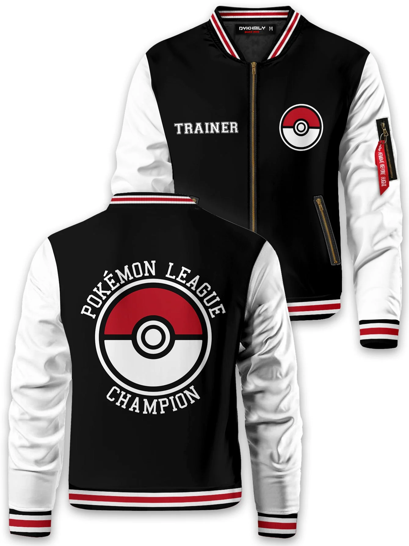 Poke League Bomber Jacket - necksoother
